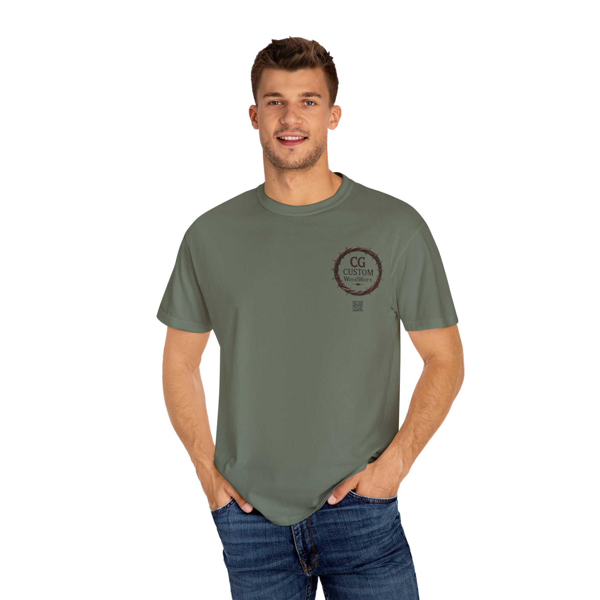 Custom Garment-Dyed T-Shirt, Unique Gift for Him/Her, Casual Everyday Wear, Personalized Apparel, Eco-Friendly Clothing