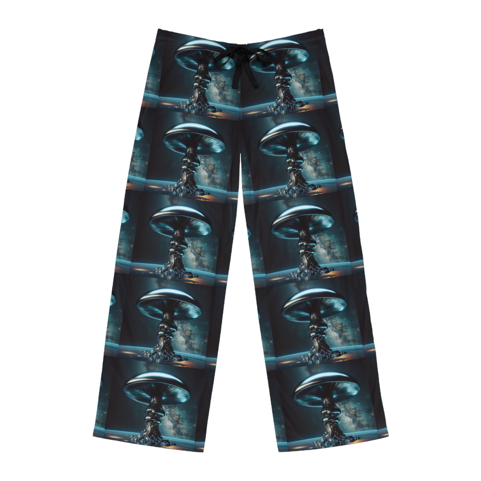 Men's Sci-Fi Pajama Pants, Cozy Nightwear for Dreamers, Cartoonish Sleep Pants, Ideal for Movie Lovers, Great for Gift Giving